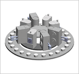 Multi-unit Drive off a Single Gear