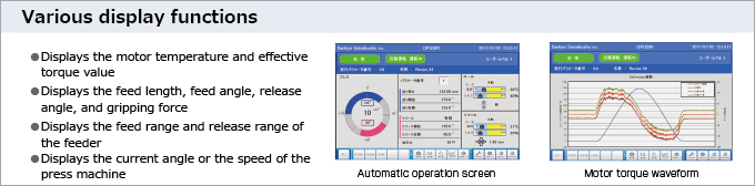 Various display functions